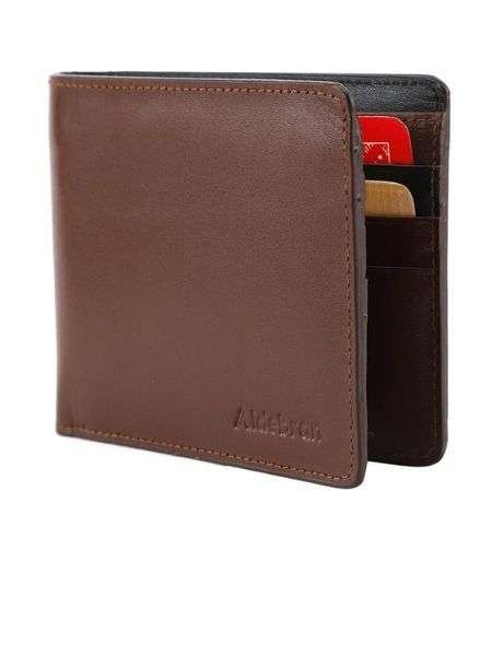 Aldebran Genuine Leather Slim Design Bifold Wallet With RFID Protection Technology